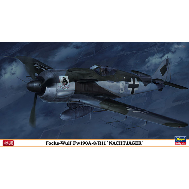 HASEGAWA 1/48 Fw190A-8/R-11 NACHTJAGER (07394)
