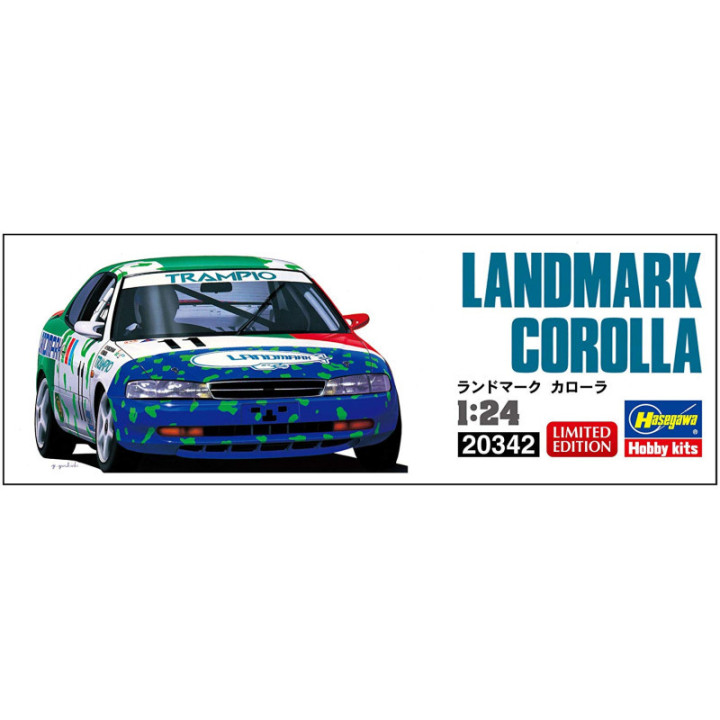 HASEGAWA 1/24 LANDMARK TOYOTA COROLLA (20342)