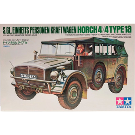 TAMIYA 1/35 HORCH 4X4 TYPE 1a S.GL.EINHETS PERSONEN KRAFTWAGEN (35052)