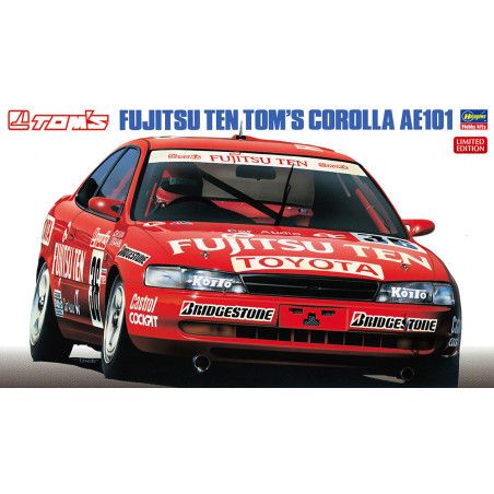 HASEGAWA 1/24 FUJITSU TEN TOM`S COROLLA AE101 (20302)
