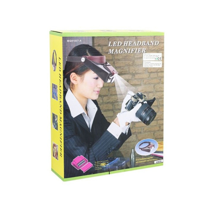 HEAD MAGNIFIER 1.5*3*8.5*10 LED (NO.578)