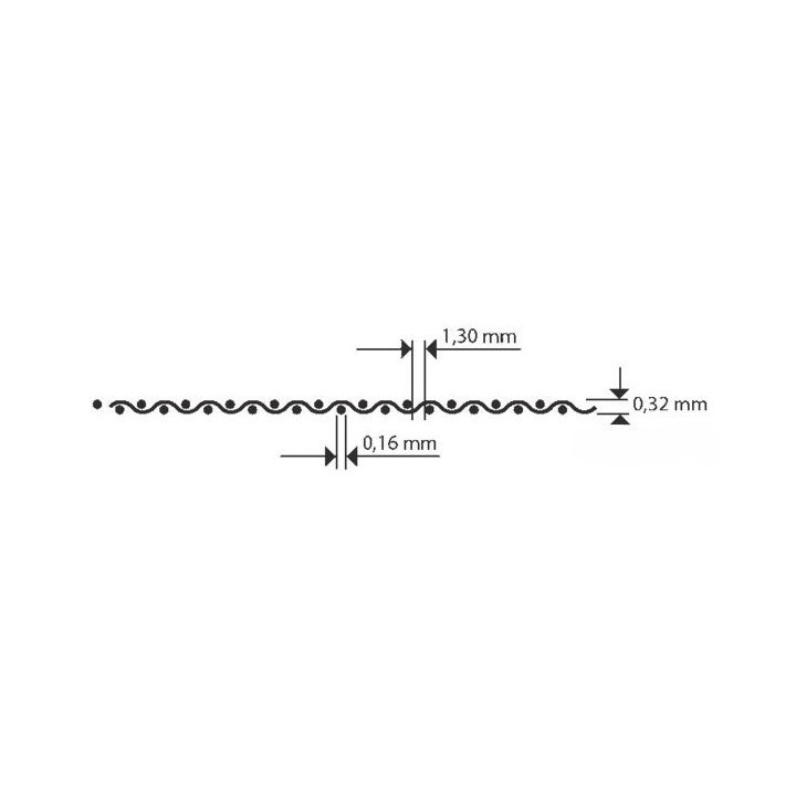 SIATKA PVC UKOŚNA 0,32*185*290 mm (611-02) MAQUETT