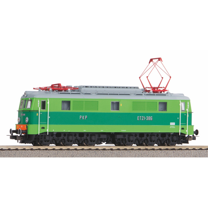 PIKO 51607 LOKOMOTYWA ELEKTRYCZNA ET21-386 PKP V (z dźwiękiem)