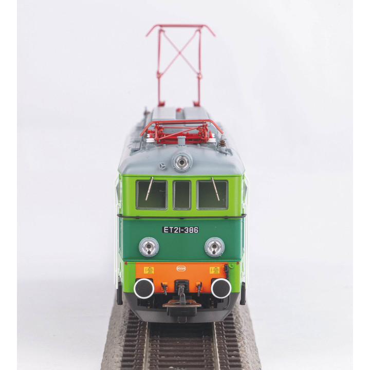 PIKO 51607 ELEKTRICKÝ LOKOMOTIV ET21-386 PKP V (se zvukem)