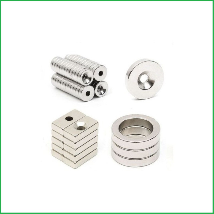 NEODYMIC PIERNES MAGNES 6*3 mm / 1.5 mm hole ( 57 )