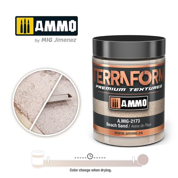 AMMO MIG 2173 TERRAFORM PÍSEK NA PLÁŽE 100ml