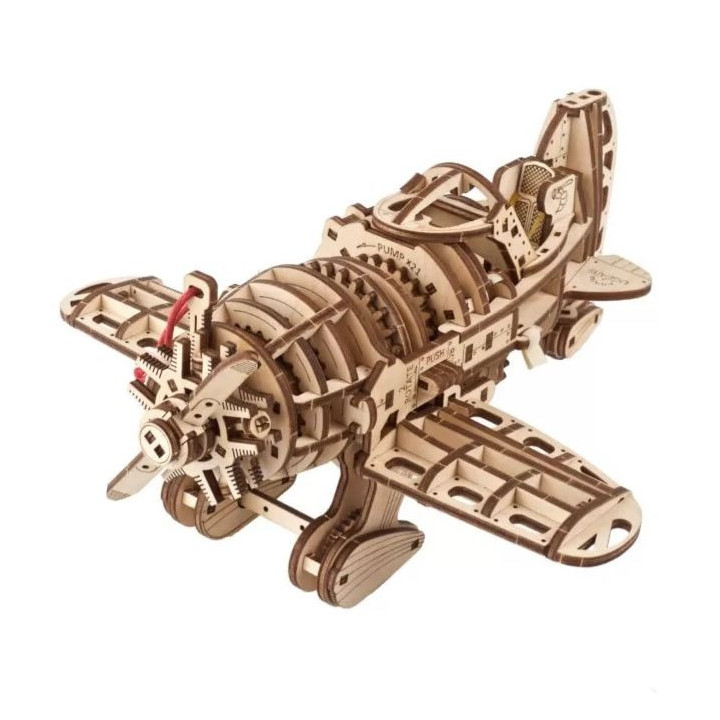 UGEARS SAMOLOT MAD HORNET (70183) model  mechaniczny - WYPRZEDAŻ SKLEPU ! mega cena !