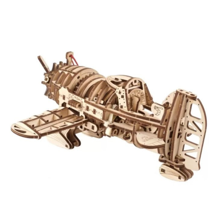UGEARS SAMOLOT MAD HORNET (70183) model  mechaniczny - WYPRZEDAŻ SKLEPU ! mega cena !
